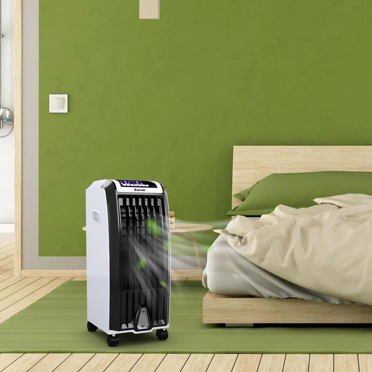 Portable Evaporative Cooler Fan with Remote Control L561372