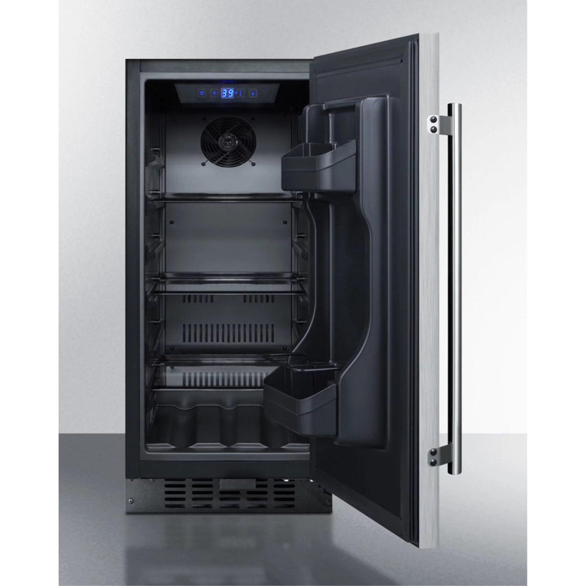 15" Wide ADA Compliant All-Refrigerator with Digital Controls and Lock M4312