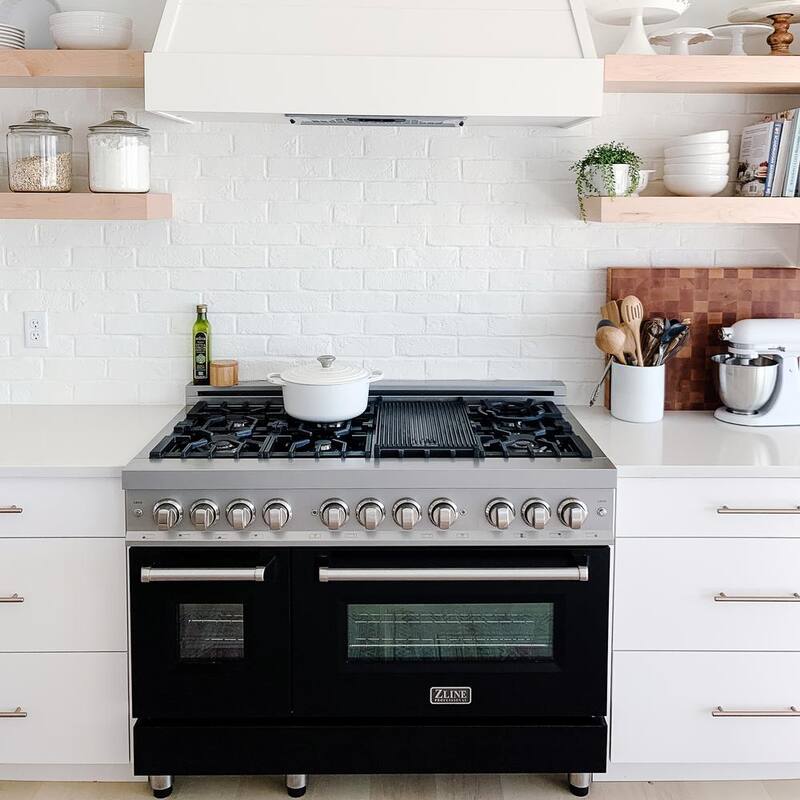 7 Burner Double Oven Dual Fuel Range Stainless Steel X220