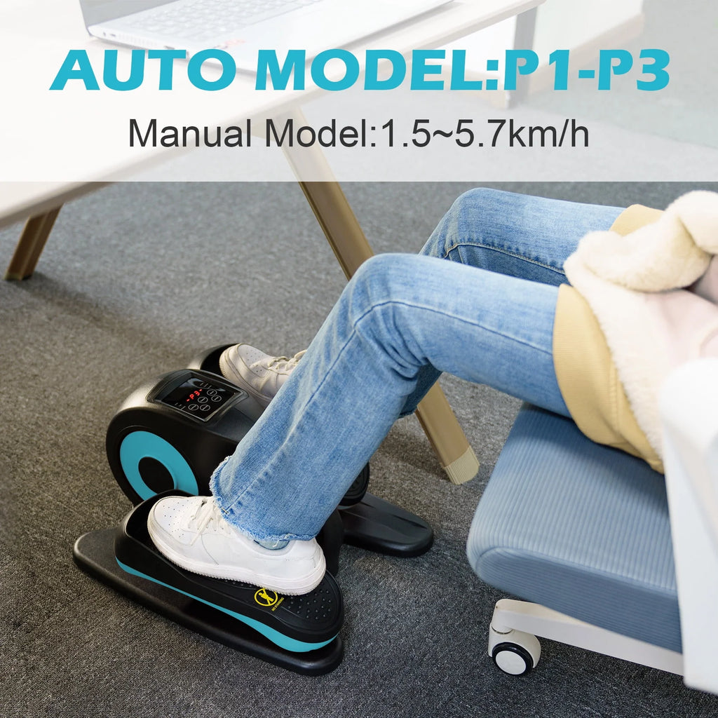 Under Desk Elliptical Machine Blue X370