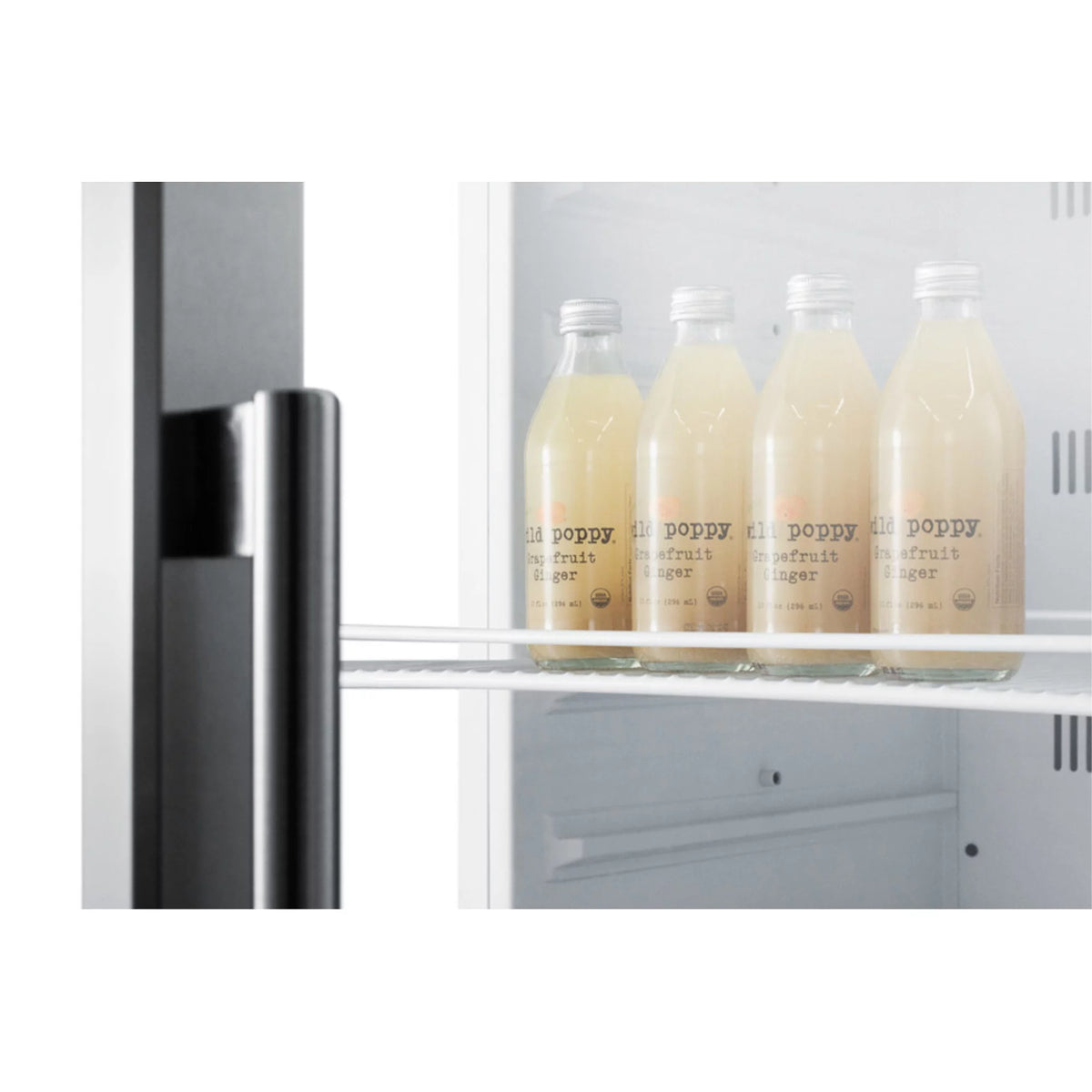 24" Wide 12.6 Cu. Ft. Stainless Steel Merchandiser Refrigerator B50341