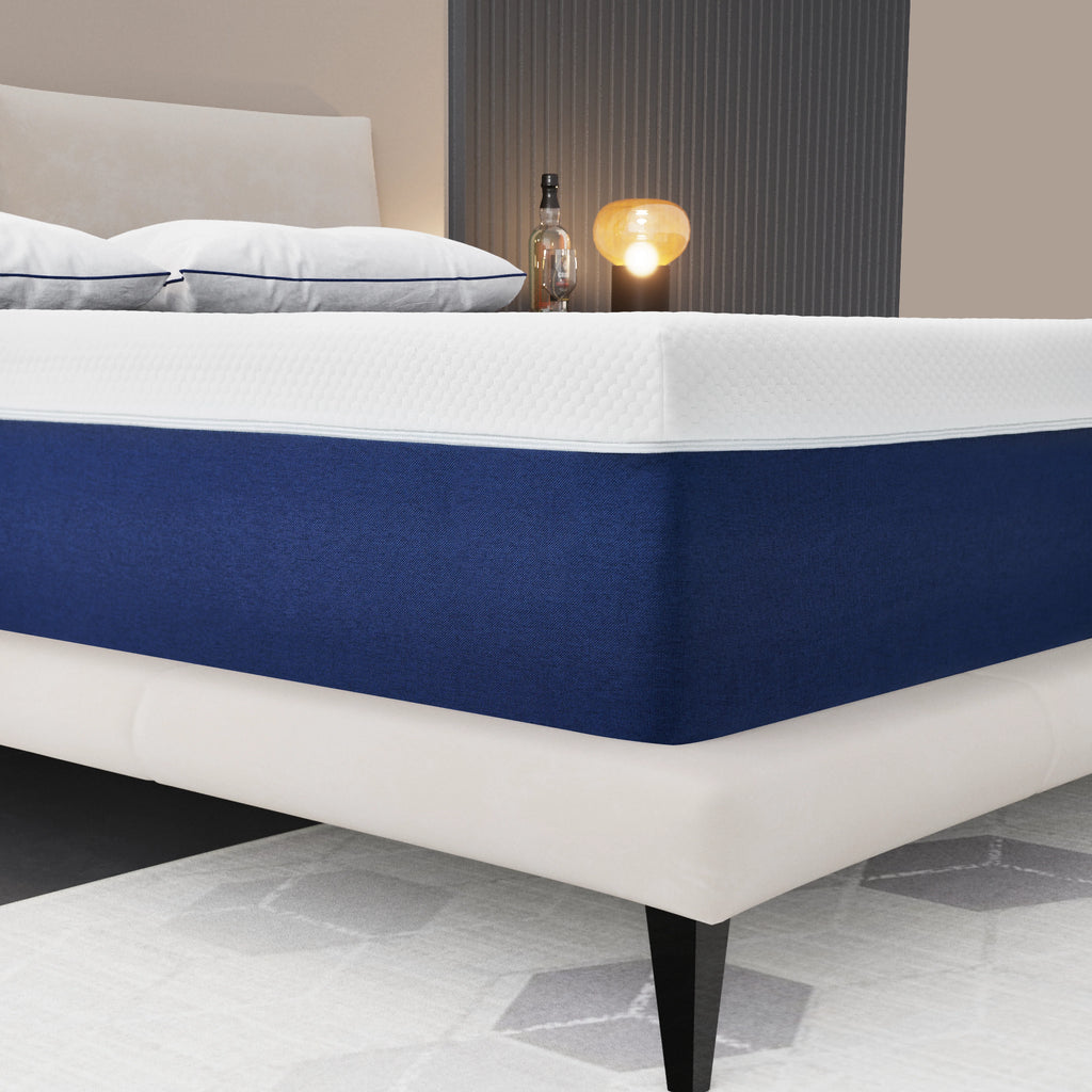 Queen 10 Medium Gel Memory Foam Mattress S3994