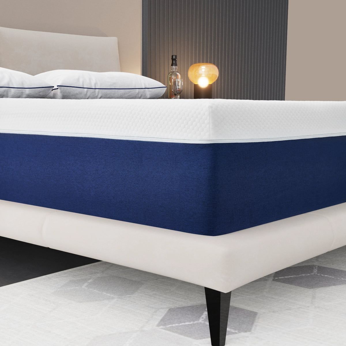 Queen 10 Medium Gel Memory Foam Mattress S3994