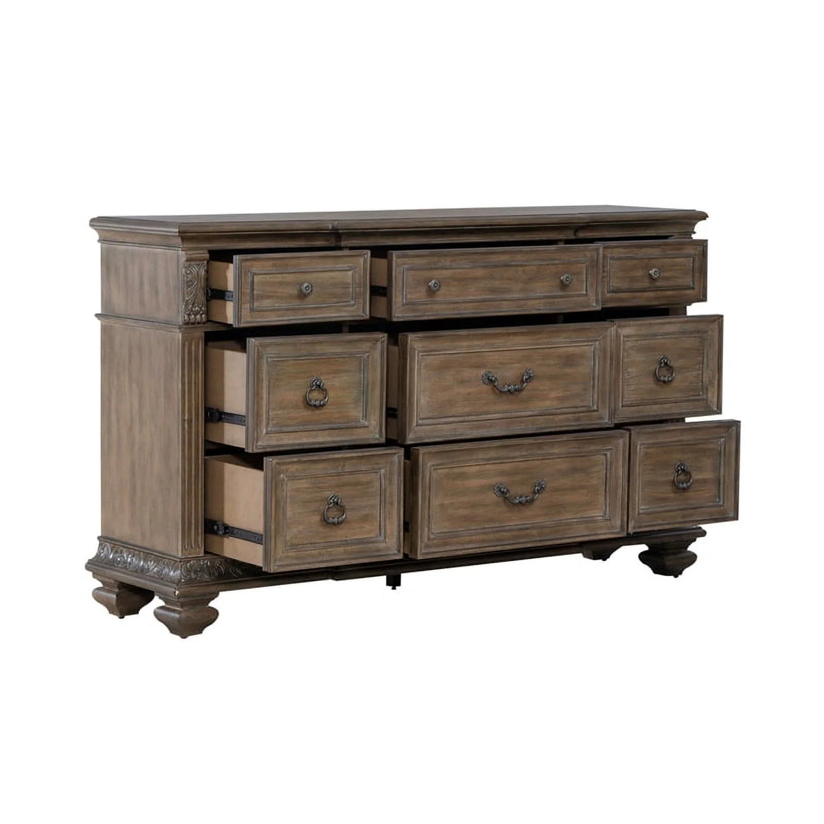 9 Drawer Chestnut Dresser A8394