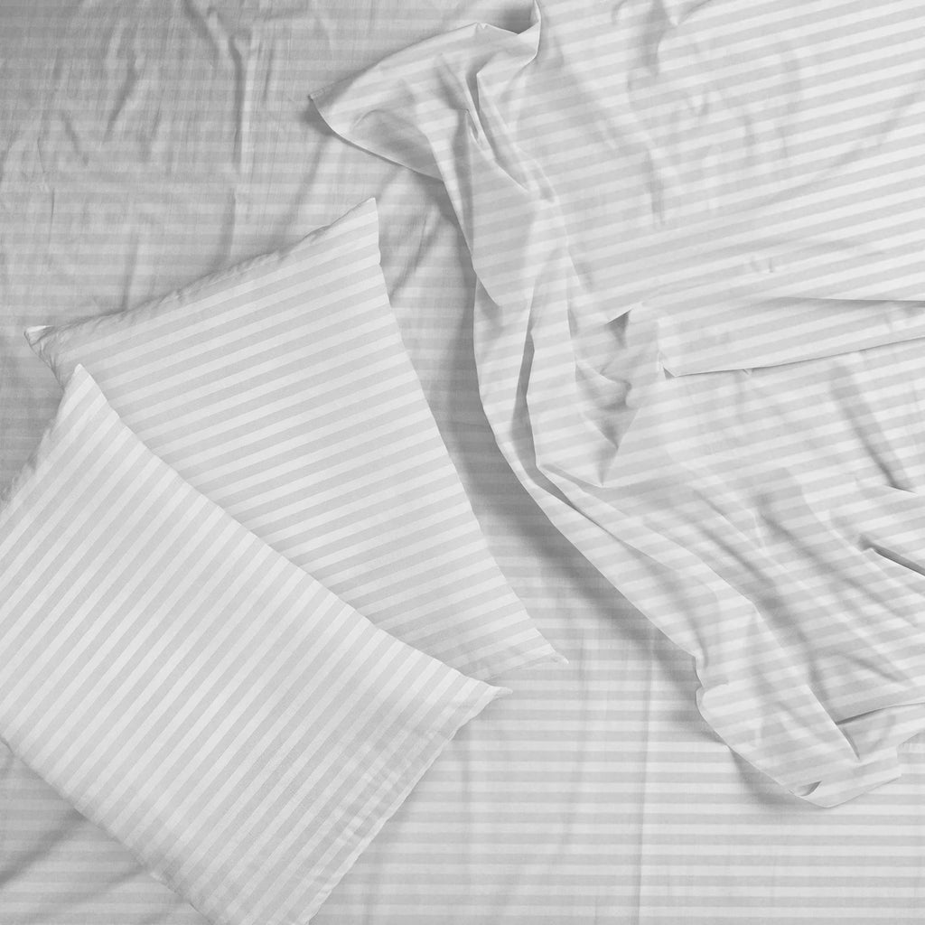 Grey King 4 Piece Microfiber Deep Pocket Bed Sheet Set E907