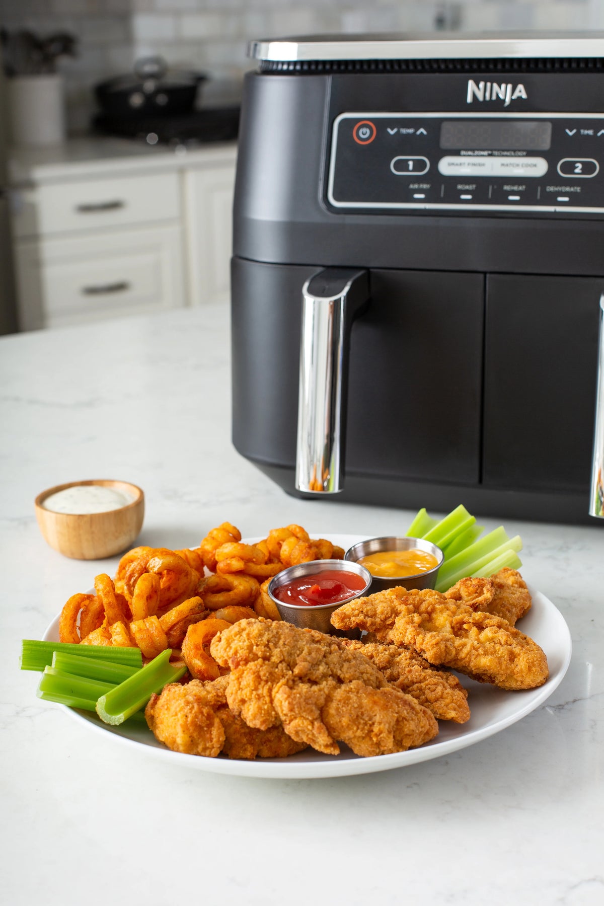 8-Quart 2-Basket Air Fryer S38039