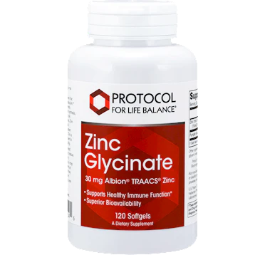 Zinc Glycinate 120 gels G3389