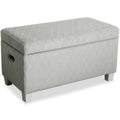 Grey Storage Bench I8882