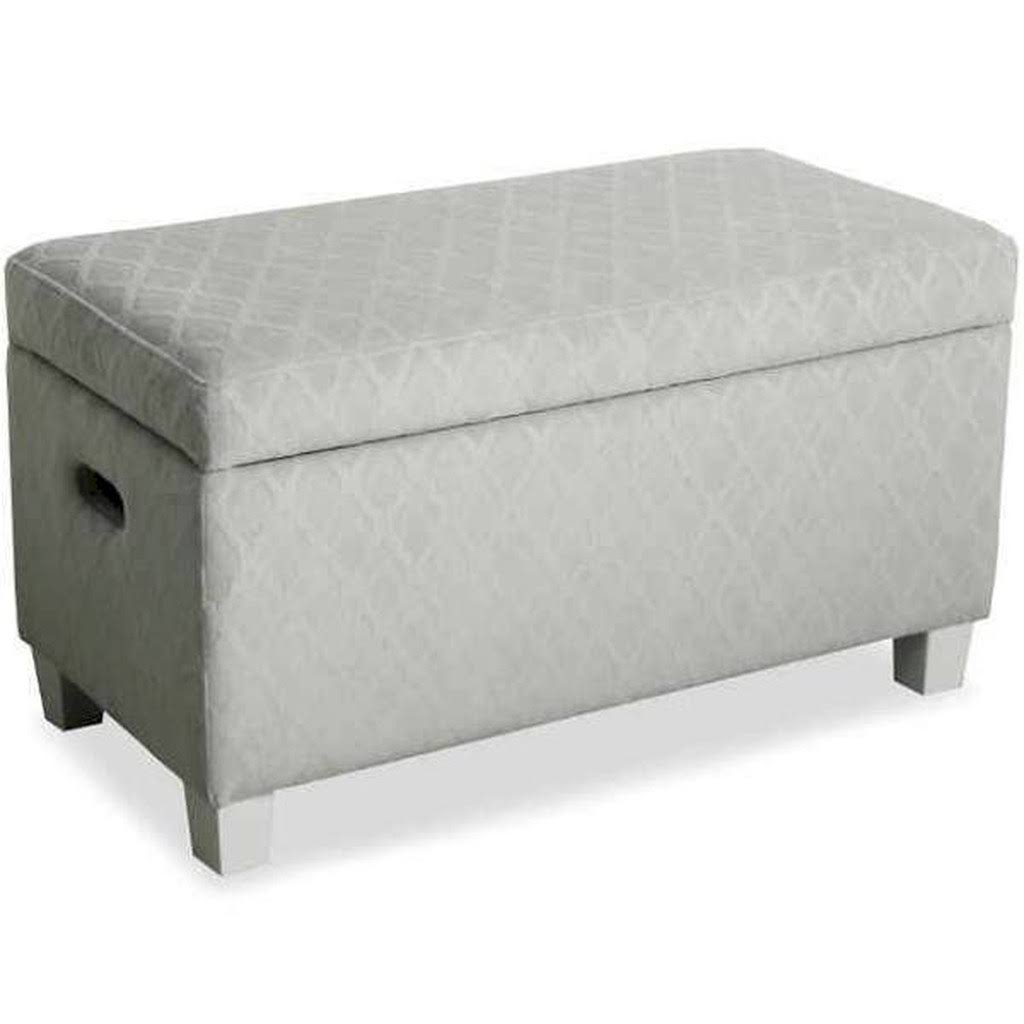 Grey Storage Bench I8882