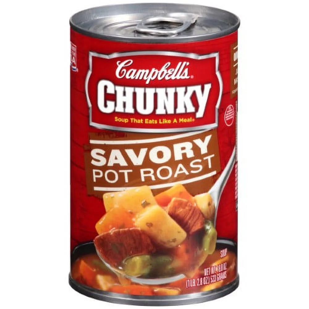 Chunky Savory Pot Roast Soup Pack of 14 H8849