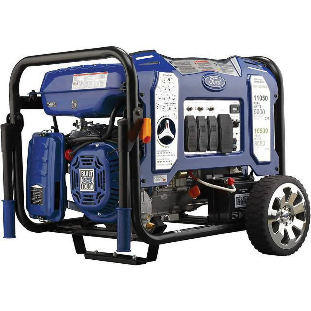 11050W Dual Fuel Portable Electric Start Generator V82914